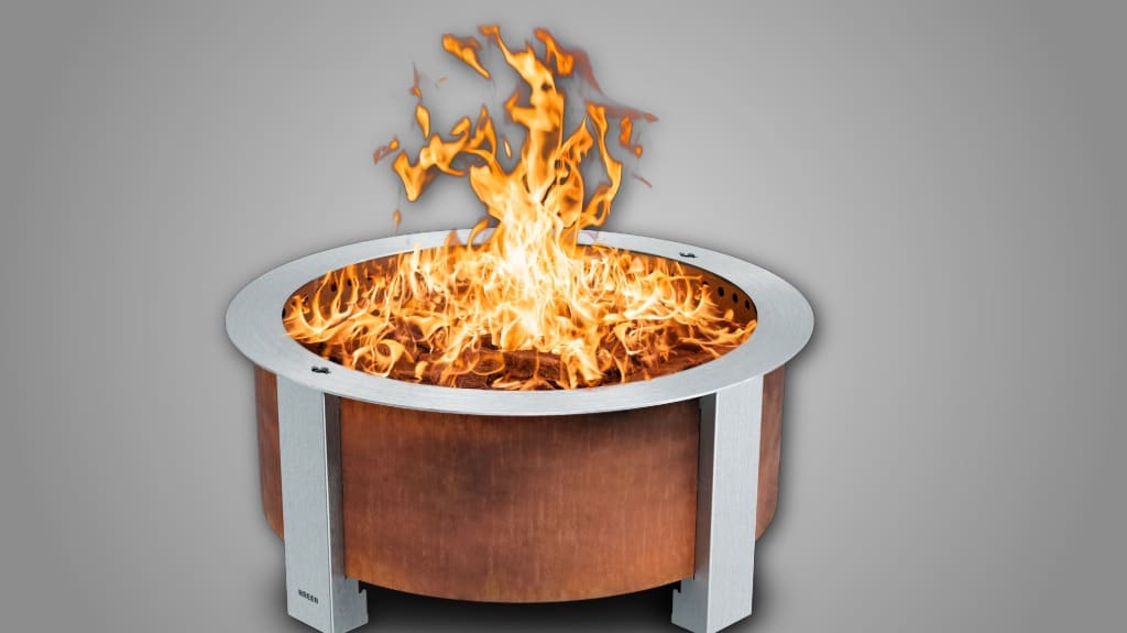 Breeo 46″ Smokeless Fire Pit for Awesome Backyard Gatherings & Cozy Evenings Breeo 46" Smokeless Fire Pit for Awesome Backyard Gatherings & Cozy Evenings