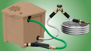 Ranch Edition Hose Storage System for Watering Your Plants & Garden