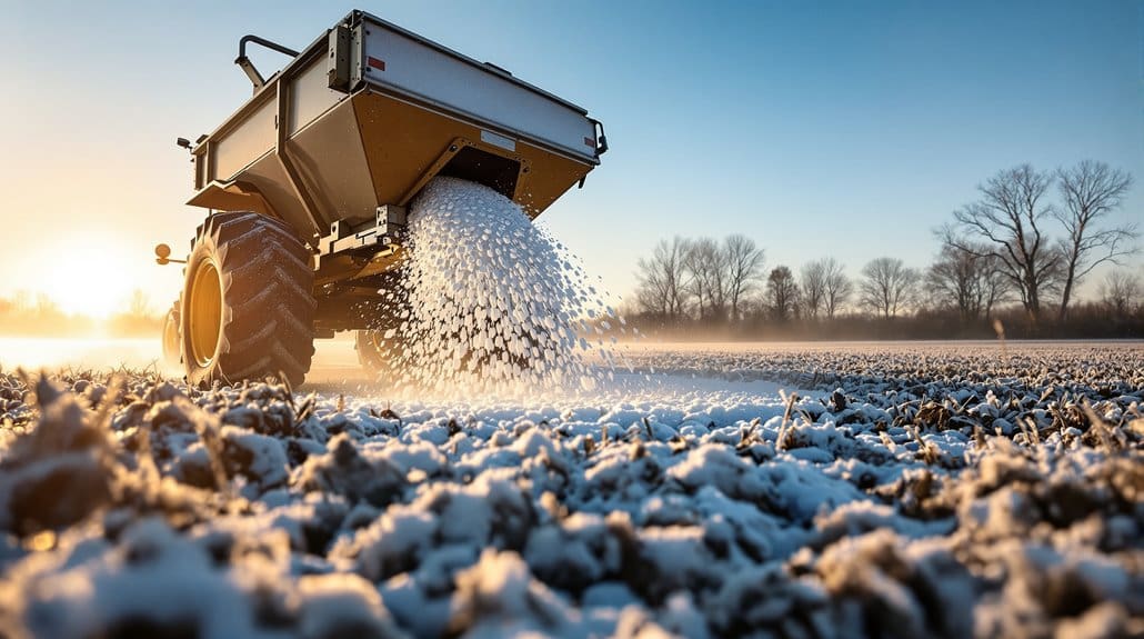 apply lime in winter