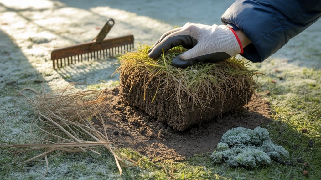 assess aerate dethatch overseed
