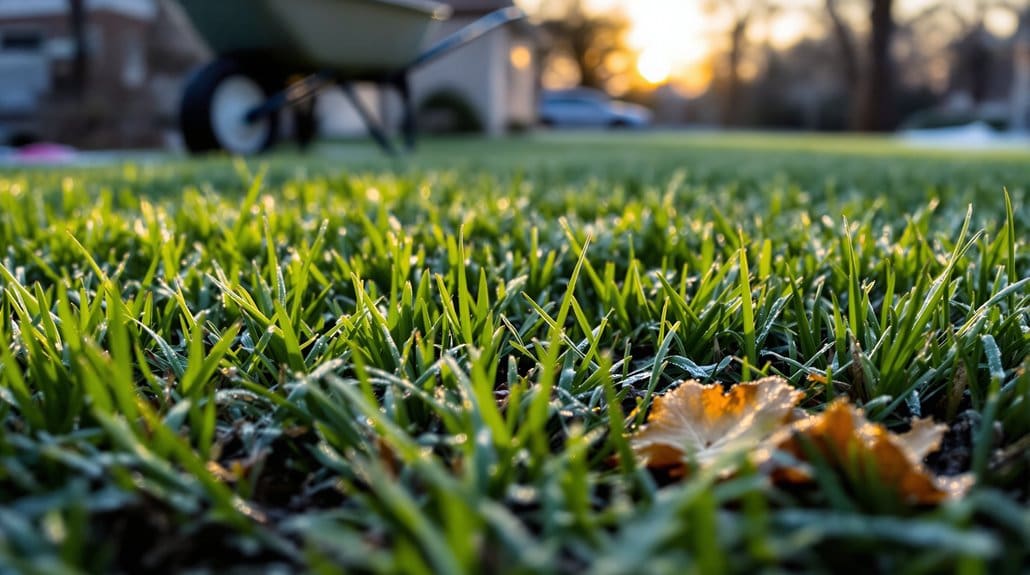 avoid scalping mow slightly higher