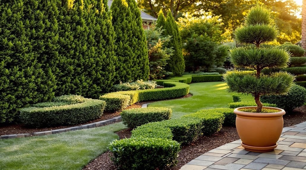 choose evergreens by purpose