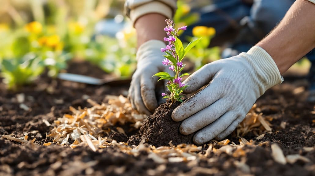 gentle planting correct root depth