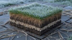 hidden dead grass layer