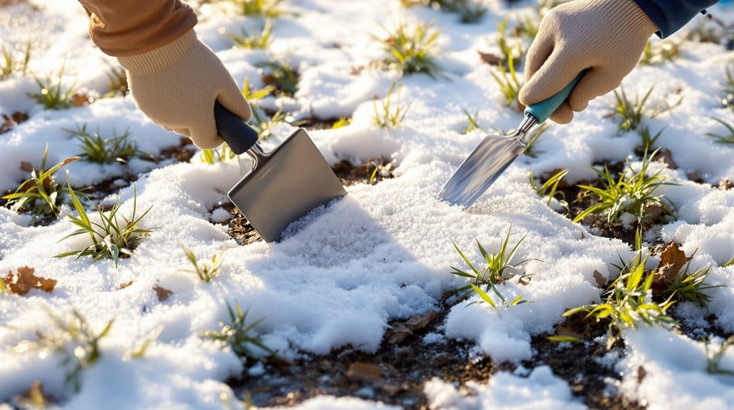 inspect aerate dethatch reseed