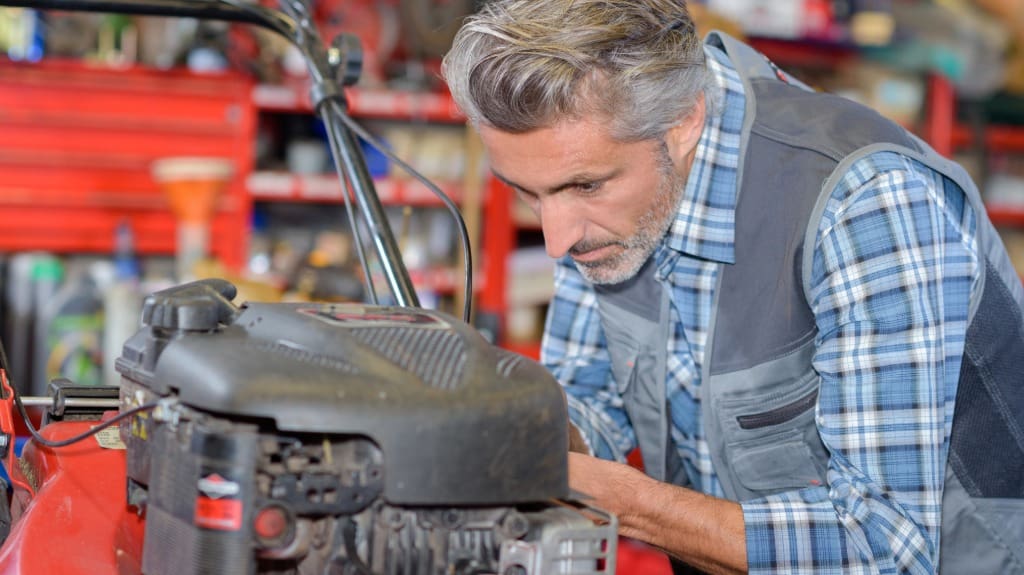 inspect lubricate adjust parts