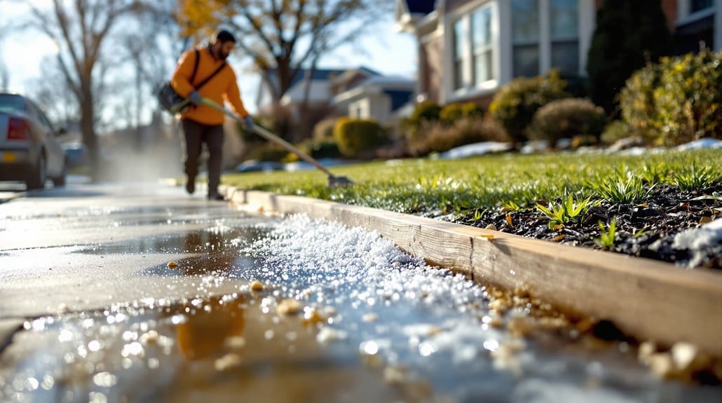 keep product off plants