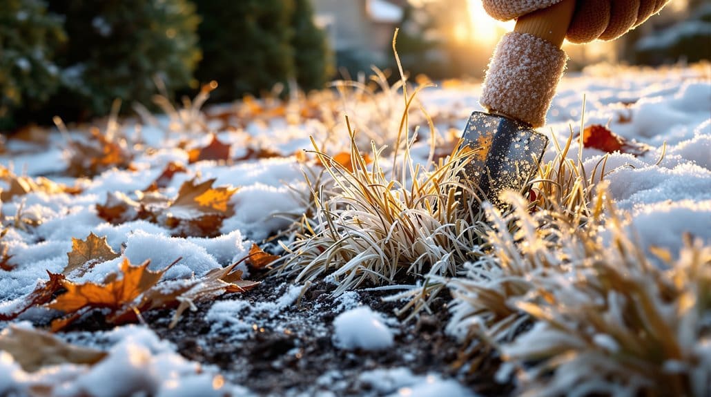 prevent snow mold fall prep