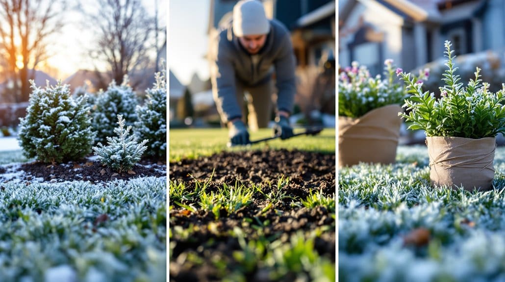 seasonal regional winter lawncare tasks