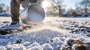 slow winter soil liming