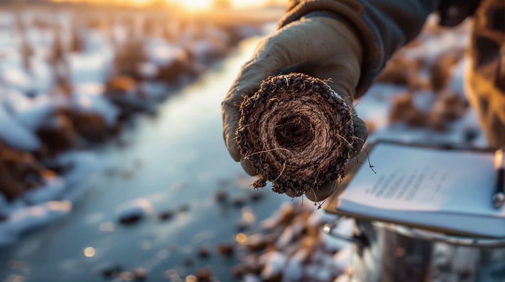 test soil in january