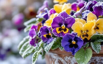 Winter Color: Pansies, Violas, and Cold-Hardy Annuals
