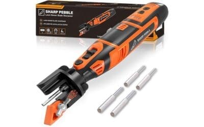 Sharp Pebble Cordless Lawn Mower Blade Sharpener Review