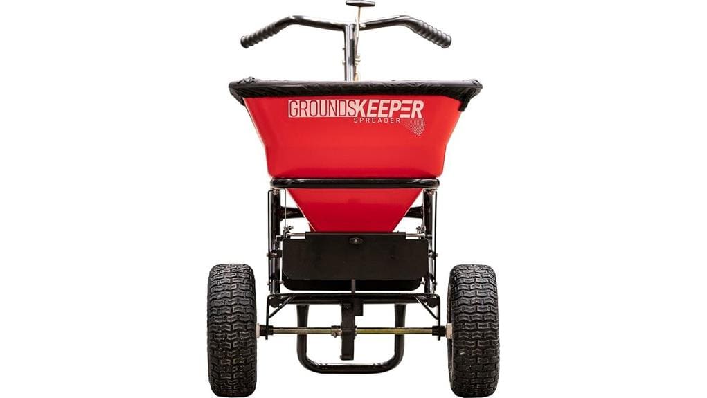 durable walk behind spreader