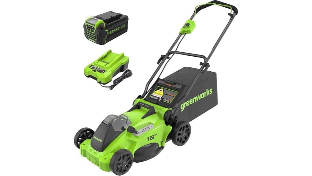 greenworks 40v 16 brushless mower greenworks 40v 16 brushless mower