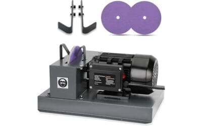 Lawn Mower Blade Sharpener, 2/3hp 500W Lawnmower Blade Bench Grinder Review