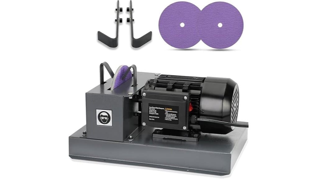 lawnmower blade sharpening grinder