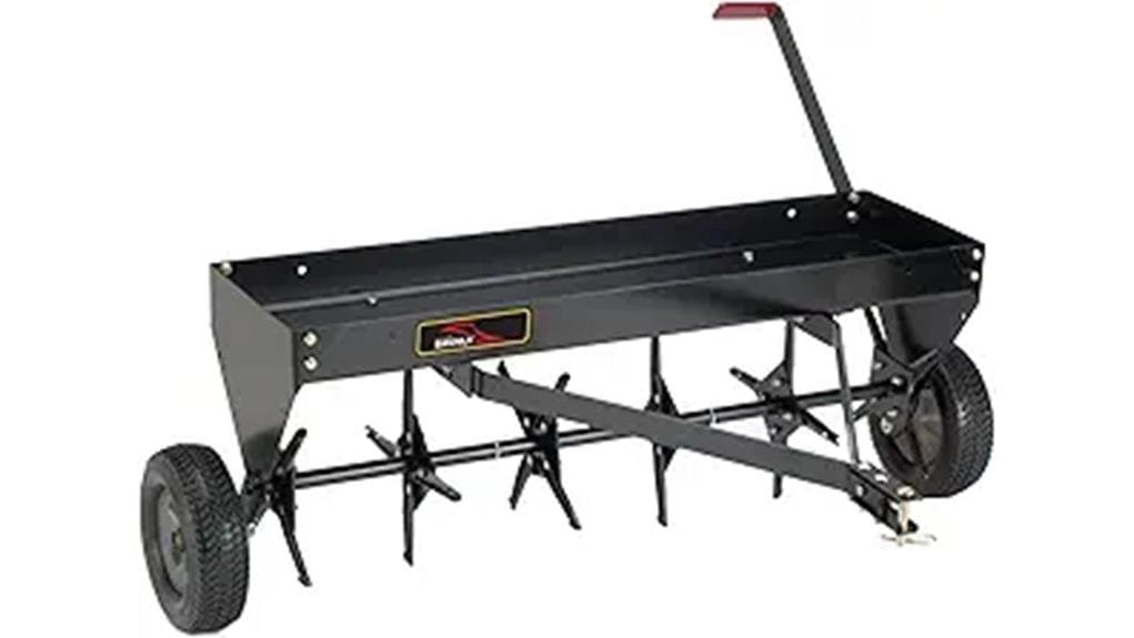 tow behind plug aerator