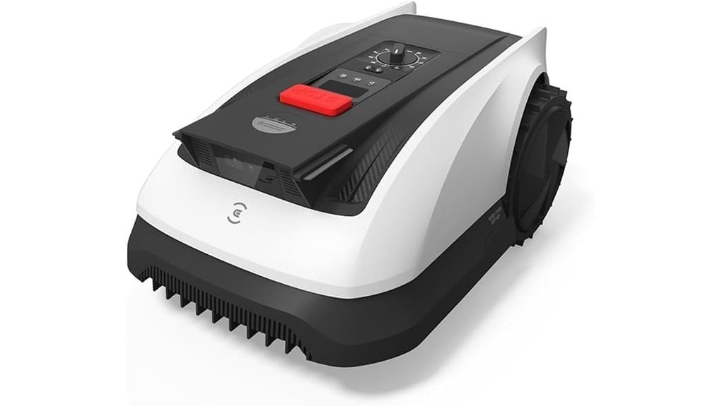 precision robotic lawn mower review