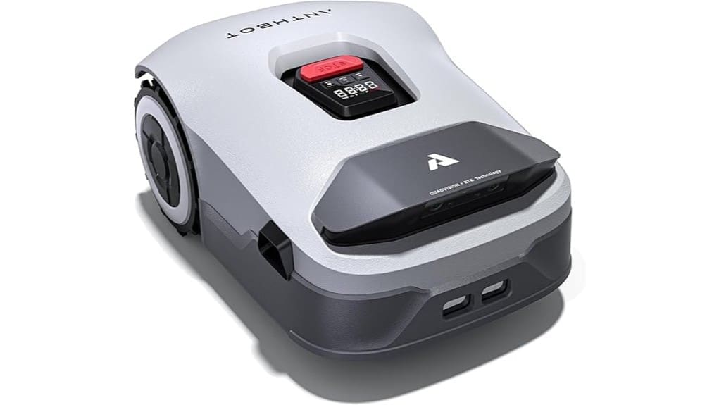 quiet efficient automated mowing