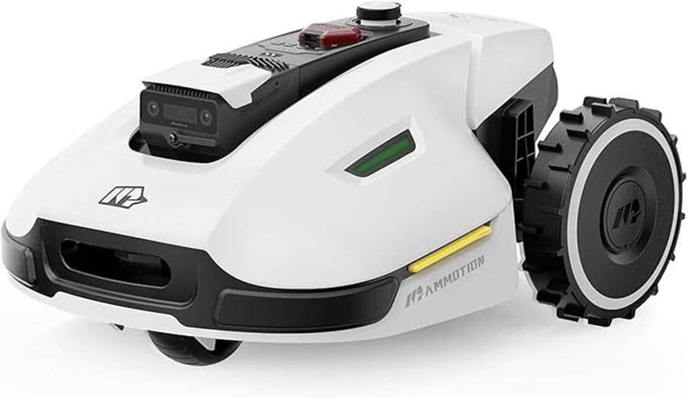 smart robotic lawn mower