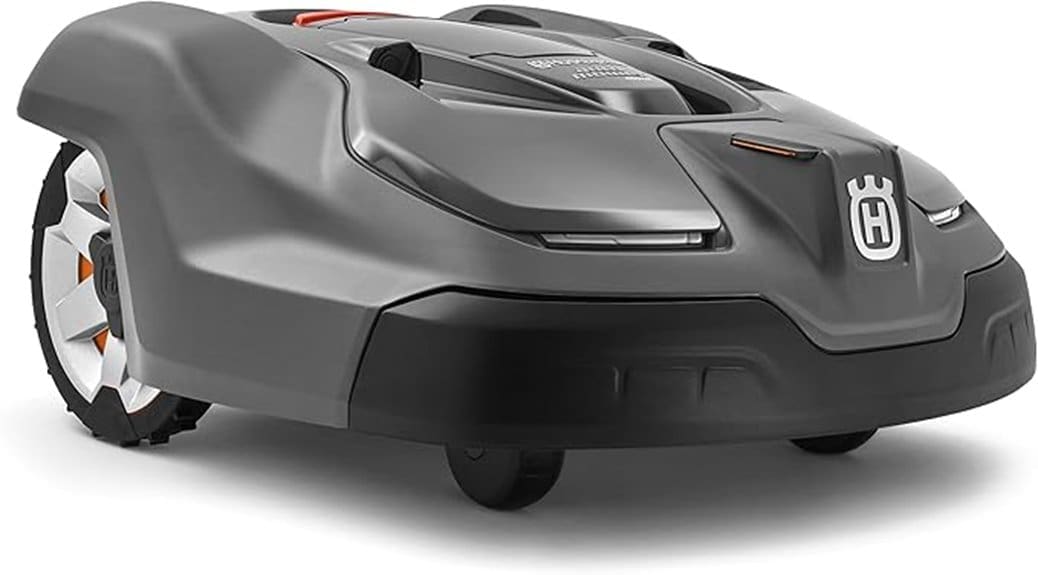 smart robotic mower performance